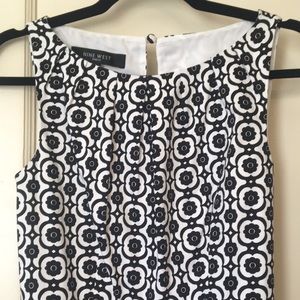 EUC Nine West Patterned MIDI Dress